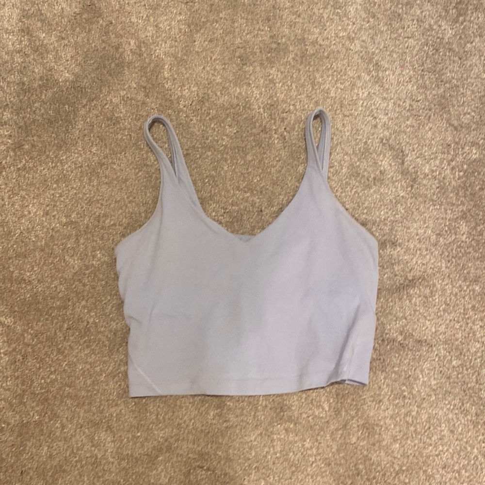 Light Blue Lululemon Align Tank Top